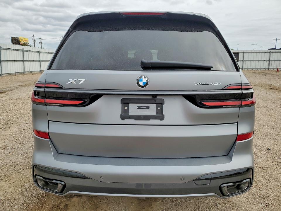2027 BMW X7 VIN 5UX23EM06V9439762 COPART salvage auction — FRONT END, TX - SALVAGE VEHICLE TITLE (P), sold $63,000 on 2026-07-15 (photo 6)
