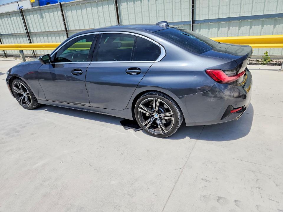 2021 BMW 3 series VIN 3MW5R1J08M8B53203 COPART salvage auction — HAIL, TX - CERTIFICATE OF TITLE, sold $12,100 on 2026-09-25 (photo 2)