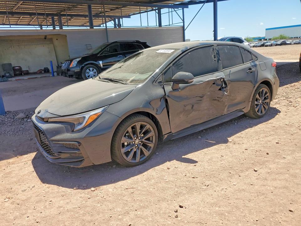 2026 Toyota Corolla VIN JTDS4MCE1T3531786 COPART salvage auction — SIDE, Az - Cert Of Title - Salvage, sold $225 on 2026-07-21 (photo 1)