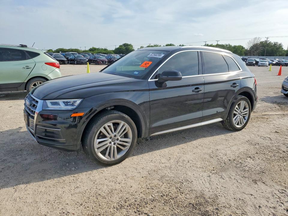 2019 Audi Q5 VIN WA1BNAFY0K2111971 COPART salvage auction — MINOR DENT/SCRATCHES, Tx - Salvage Vehicle Title, sold $7,800 on 2026-07-16 (photo 1)