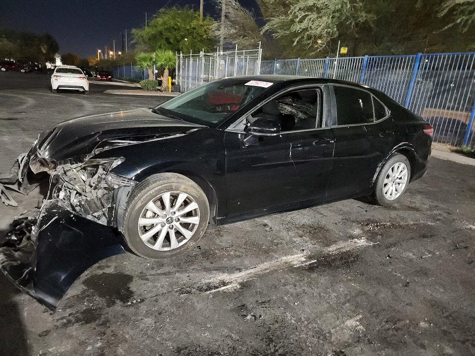 2018 Toyota Camry VIN JTNB11HK6J3018497 COPART salvage auction — FRONT END, Nv - Salvage Title, sold $2,300 on 2026-07-16 (photo 1)