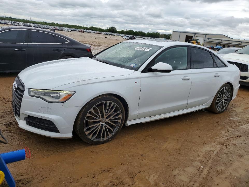 2016 Audi A6 VIN WAUCFAFC3GN186033 COPART salvage auction — SIDE, Salvage Title, sold $1,750 on 2026-07-16 (photo 1)