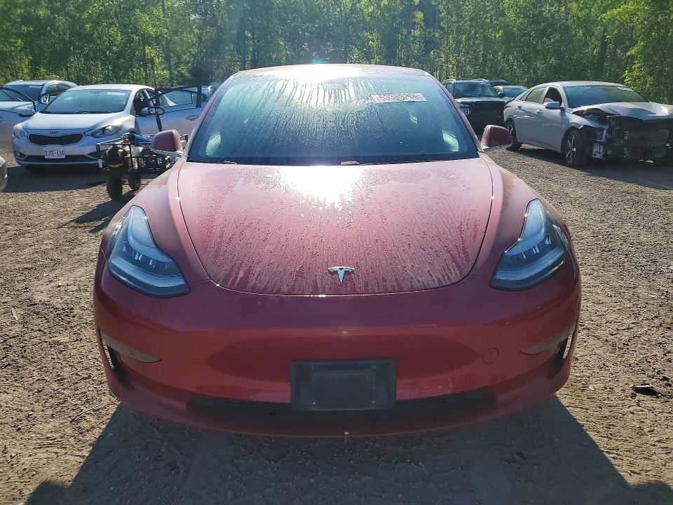 2018 Tesla Model 3 VIN 5YJ3E1EB8JF109551 COPART salvage auction — REAR END, On - Permit Salvage, sold $7,600 on 2026-07-14 (photo 5)