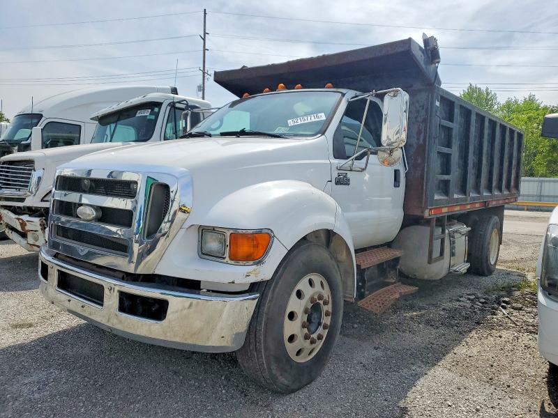 2007 Ford F-650 VIN 3FRNF65ZX7V405995 COPART salvage auction — SIDE, Il - Certificate Of Title, sold $11,800 on 2026-07-27 (photo 2)