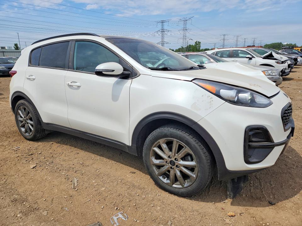 2022 Kia VIN KNDP6CAC7N7022275 COPART salvage auction — FRONT END, Il - Salvage Certificate, sold $4,100 on 2026-07-28 (photo 4)