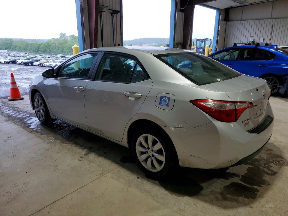 2014 Toyota Corolla VIN 2T1BURHE6EC088891 COPART salvage auction — SIDE, Pa - Certificate Of Salvage, sold $3,000 on 2026-07-02 (photo 2)