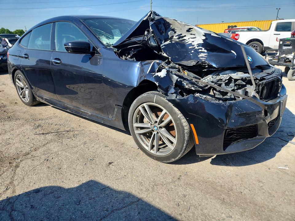 2018 BMW 6 series VIN WBAJV6C50JBK07099 COPART salvage auction — FRONT END, Wv - Certificate Of Title, sold $4,050 on 2026-07-20 (photo 4)