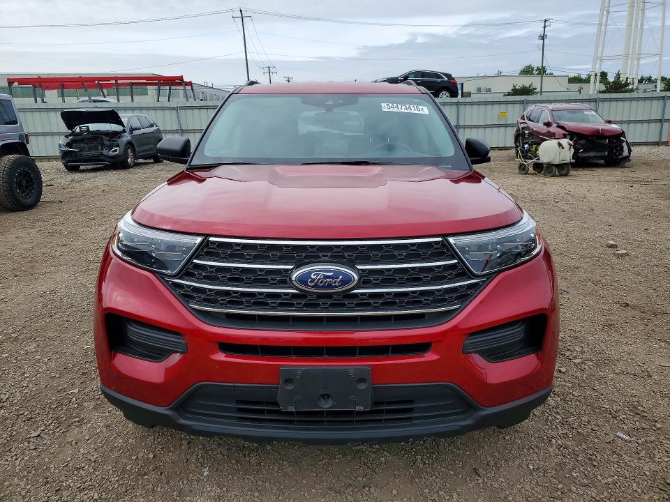 2021 Ford Explorer VIN 1FMSK8DH6MGB77291 COPART salvage auction — REAR END, Il - Salvage Certificate, sold $10,700 on 2026-07-29 (photo 5)