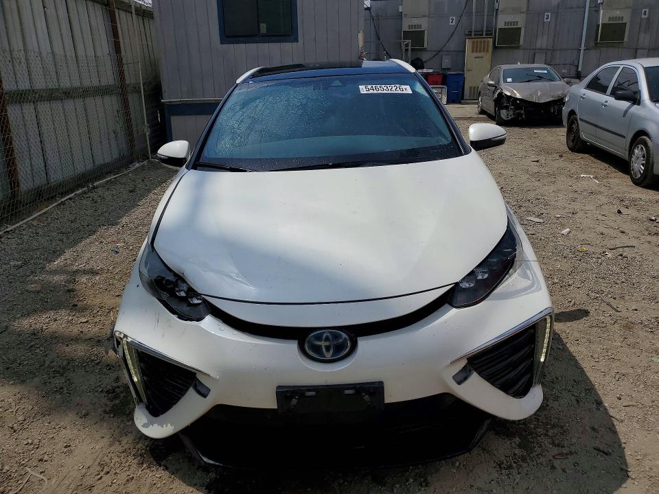 2018 Toyota Mirai VIN JTDBVRBDXJA004941 COPART salvage auction — FRONT END, FL - DERELICT VEHICLE CERTIFICATE, sold $200 on 2026-07-27 (photo 5)