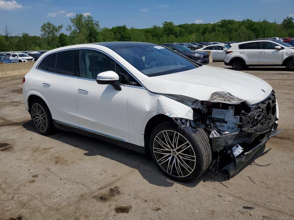2025 Mercedes-benz Eqe VIN 4JGGM1CB0SA066899 COPART salvage auction — FRONT END, Ny - Mv-907A Salvage Certificate, sold $23,700 on 2026-07-07 (photo 4)