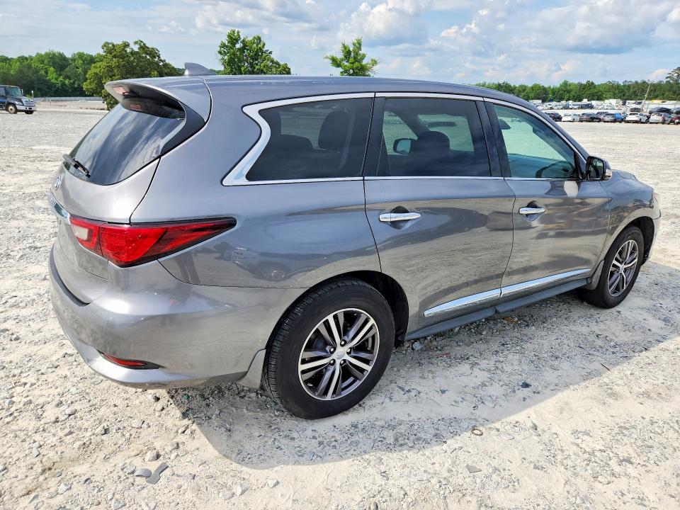 2019 Infiniti Qx60 VIN 5N1DL0MN8KC509667 COPART salvage auction — REAR END, Ga - Certificate Of Title (P), sold $3,750 on 2026-07-28 (photo 3)