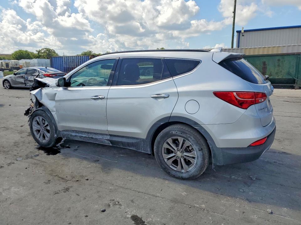 2014 Hyundai Santa fe VIN 5XYZU3LB4EG180563 COPART salvage auction — FRONT END, SC - CERT OF TITLE-SALVAGE, sold $450 on 2026-07-02 (photo 2)
