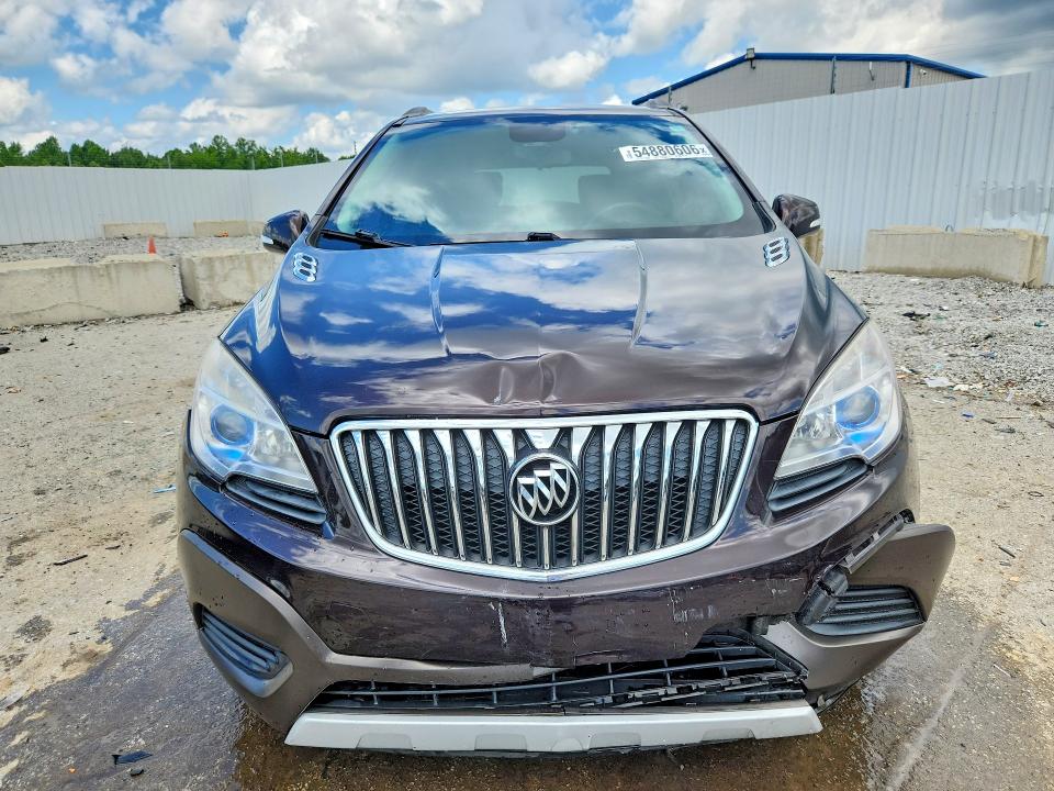 2015 Buick Encore VIN KL4CJESB9FB233503 COPART salvage auction — REAR END, Ky - Bill Of Sale/Part Only/No Titl, sold $400 on 2026-07-13 (photo 5)