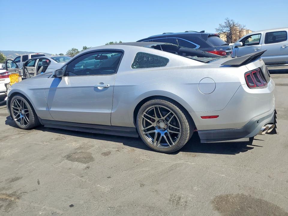 2012 Ford Mustang VIN 1ZVBP8CF9C5240896 COPART salvage auction — VANDALISM, Ca - Non-Repairable Vehicle Cert, sold $100 on 2026-07-02 (photo 2)