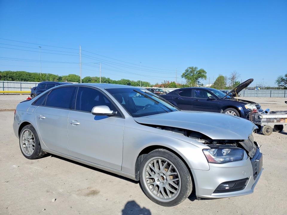2013 Audi A4 VIN WAUBFAFL8DN044090 COPART salvage auction — FRONT END, Ia - Cert Of Title-Salvage Title, sold $2,050 on 2026-07-03 (photo 4)