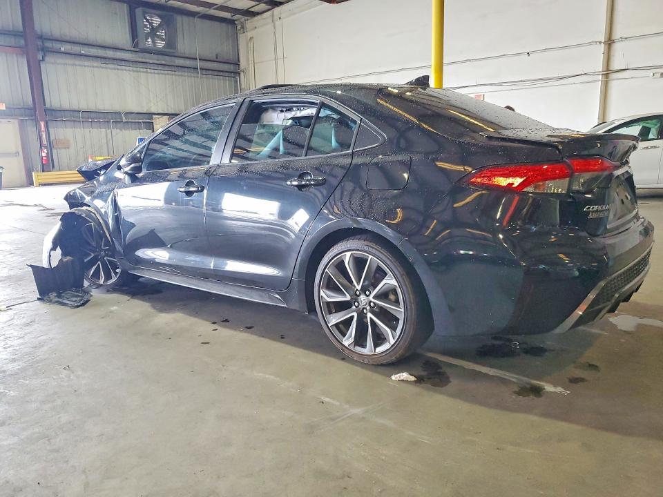 2021 Toyota Corolla VIN 5YFT4MCEXMP073954 COPART salvage auction — FRONT END, Mt - Certificate Of Title, sold $3,200 on 2026-07-06 (photo 2)