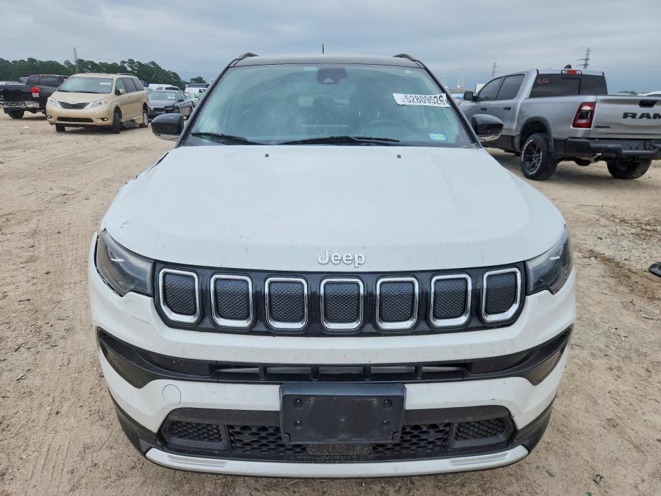 2022 Jeep Compass VIN 3C4NJDCB6NT143276 COPART salvage auction — FRONT END, Tx - Salvage Vehicle Title, sold $7,900 on 2026-07-24 (photo 5)