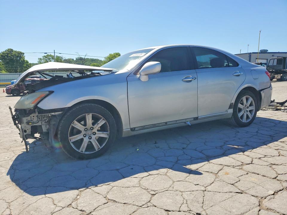 2007 Lexus Es 350 VIN JTHBJ46G272034407 COPART salvage auction — FRONT END, TN - SALVAGE CERTIFICATE (P), sold $575 on 2026-07-22 (photo 1)