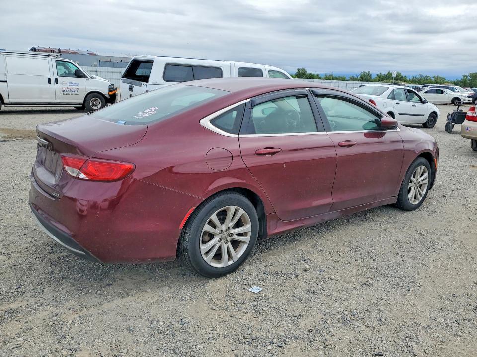 2015 Chrysler VIN 1C3CCCAB0FN625214 COPART salvage auction — SIDE, Ca - Dis/Dlr/Exp Only Clean Title, sold $70 on 2026-07-31 (photo 3)