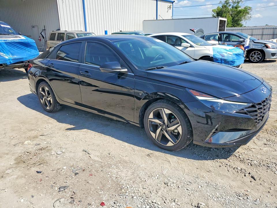 2022 Hyundai Elantra VIN KMHLN4AG5NU246491 COPART salvage auction — REAR END, Fl - Cert Of Title Slvg Rebuildable, sold $6,200 on 2026-07-10 (photo 4)