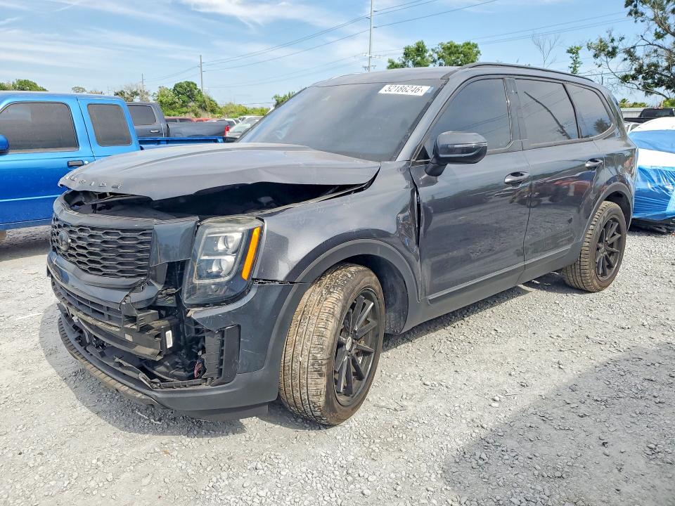 2021 Kia Telluride VIN 5XYP34HC5MG106150 COPART salvage auction — FRONT END, Fl - Certificate Of Destruction, sold $5,200 on 2026-07-10 (photo 1)