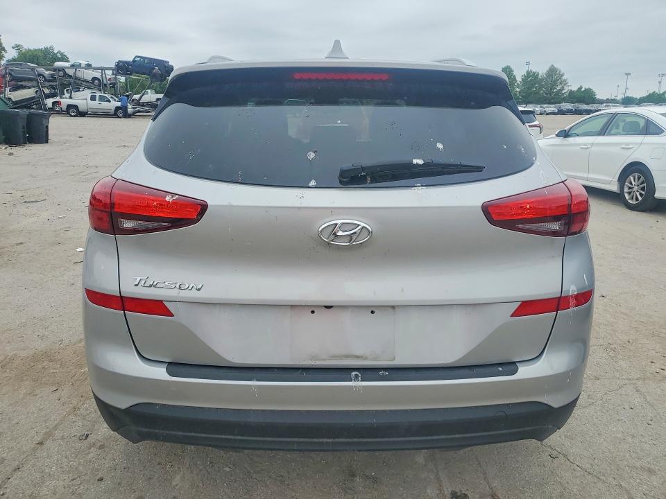 2021 Hyundai Tucson VIN KM8J33A44MU338963 COPART salvage auction — FRONT END, Mo - Salvage Certificate Of Title, sold $4,500 on 2026-07-10 (photo 6)
