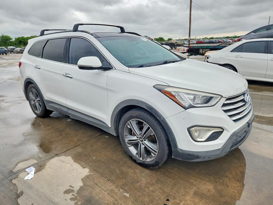 2016 Hyundai Santa fe VIN KM8SR4HF1GU136618 COPART salvage auction — HAIL, TX - CERTIFICATE OF TITLE, sold $175 on 2026-07-30 (photo 4)