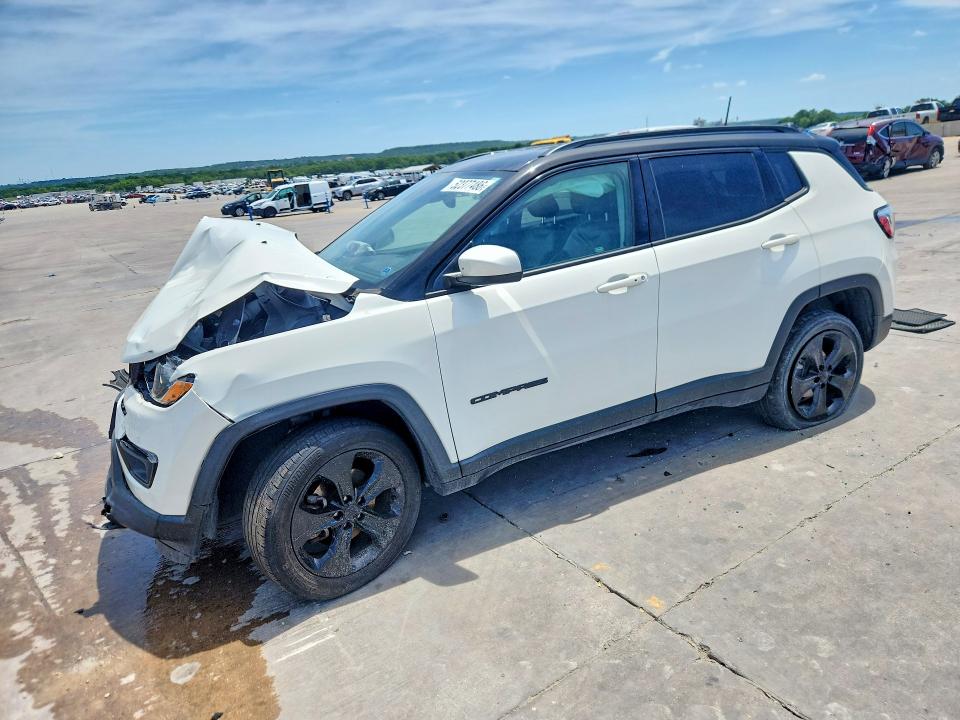 2018 Jeep Compass VIN 3C4NJDBB6JT394813 — COPART salvage auction photo