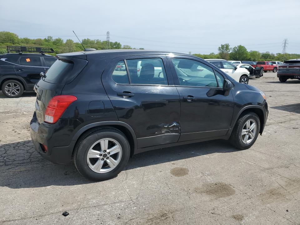 2020 Chevrolet Trax VIN KL7CJKSB5LB327181 COPART salvage auction — REAR END, Il - Salvage Certificate, sold $1,750 on 2026-07-03 (photo 3)