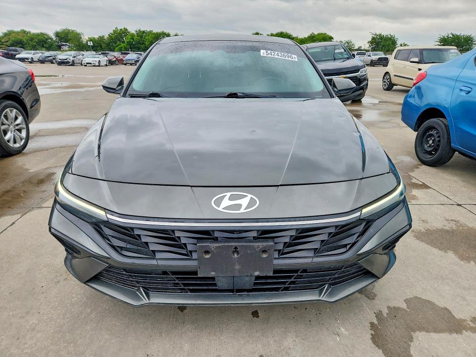 2024 Hyundai Elantra VIN KMHLS4DG9RU828474 COPART salvage auction — HAIL, Tx - Certificate Of Title, sold $275 on 2026-08-27 (photo 5)