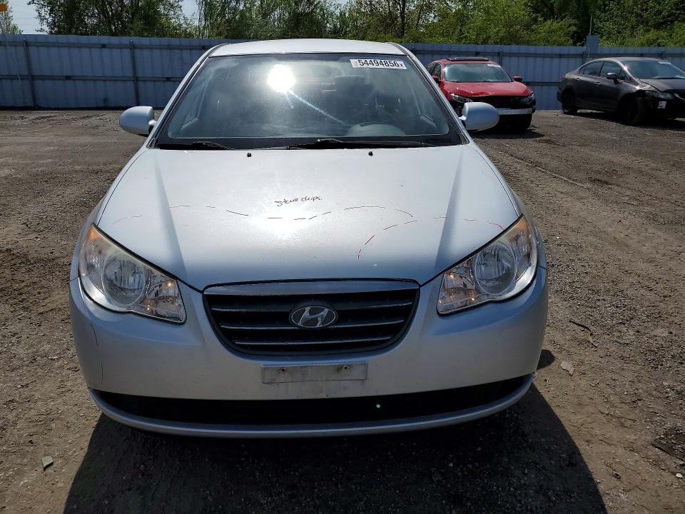 2009 Hyundai Elantra VIN KMHDU45D49U624328 COPART salvage auction — REAR END, On - Permit No Brand - Unfit, sold $575 on 2026-07-02 (photo 5)