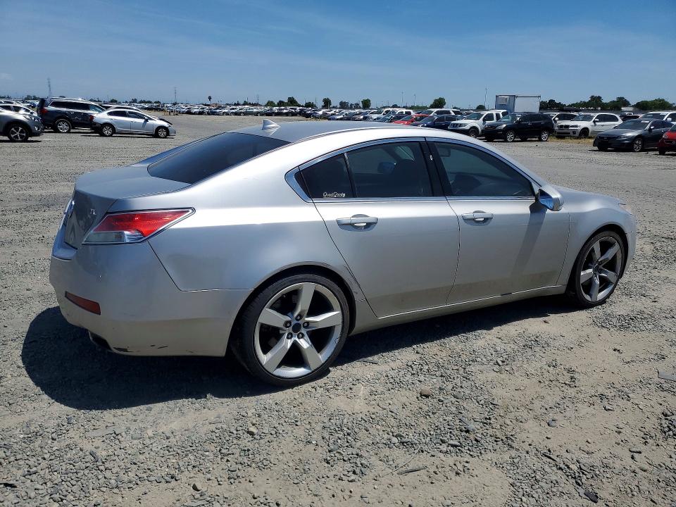 2010 Acura Tl VIN 19UUA8F23AA007673 COPART salvage auction — FRONT END, Ca - Dis/Dlr/Exp App For Dup Salvag (P), sold $600 on 2026-07-21 (photo 3)
