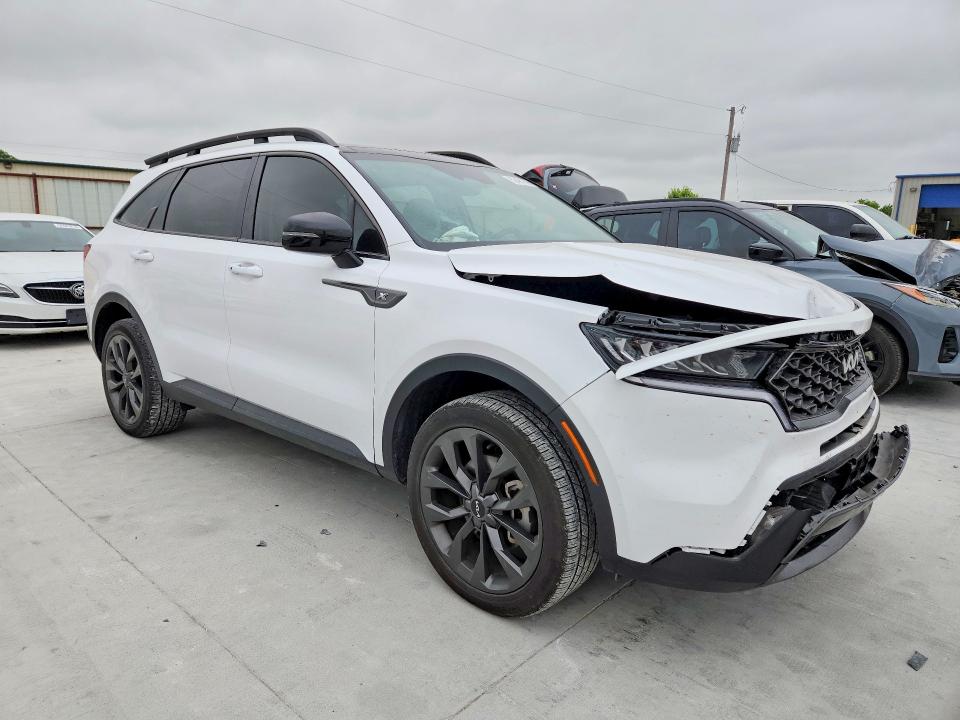 2023 Kia Sorento VIN 5XYRHDLF3PG230935 COPART salvage auction — FRONT END, Tx - Salvage Vehicle Title, sold $11,800 on 2026-07-10 (photo 4)