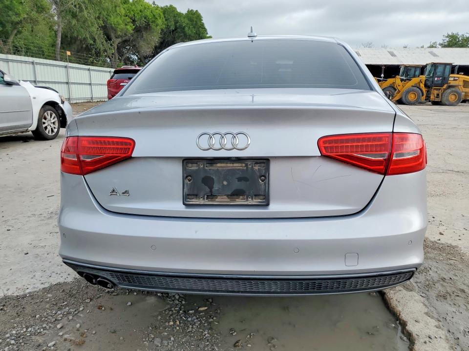 2015 Audi A4 VIN WAUEFAFL8FN022672 COPART salvage auction — REAR END, TX - SALVAGE VEHICLE TITLE (P), sold $40 on 2026-07-28 (photo 6)