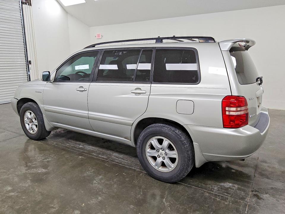 2003 Toyota Highlander VIN JTEHF21A930130301 COPART salvage auction — FRONT END, Tx - Certificate Of Title, sold $375 on 2026-07-07 (photo 2)