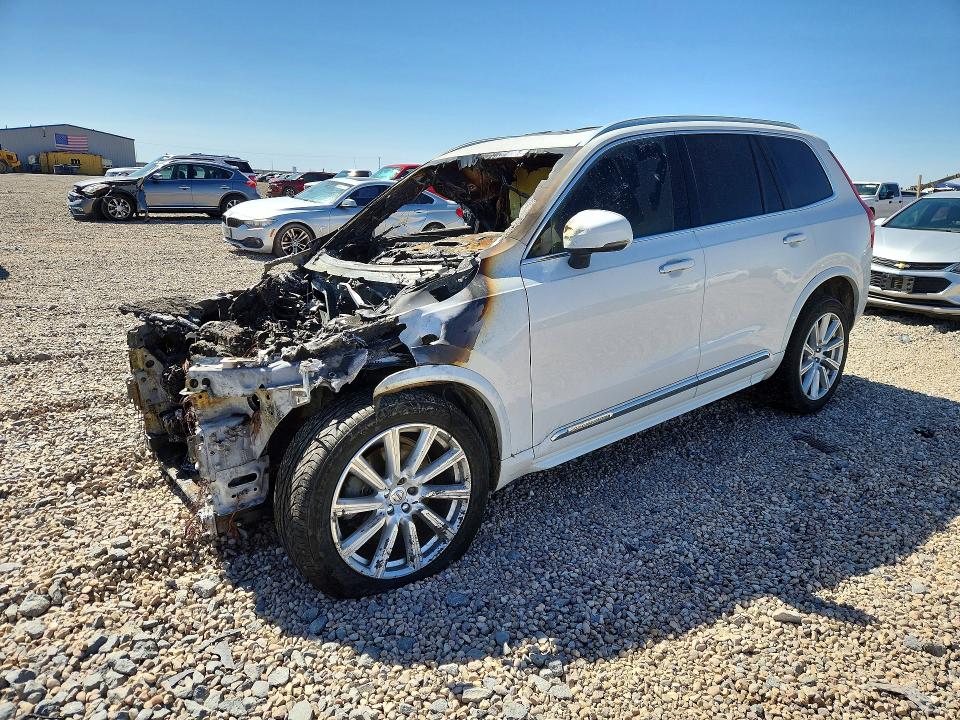 2016 Volvo Xc90 VIN YV4A22PL9G1050410 COPART salvage auction — BURN, Tx - Nonrepairable Title, sold $150 on 2026-07-28 (photo 1)
