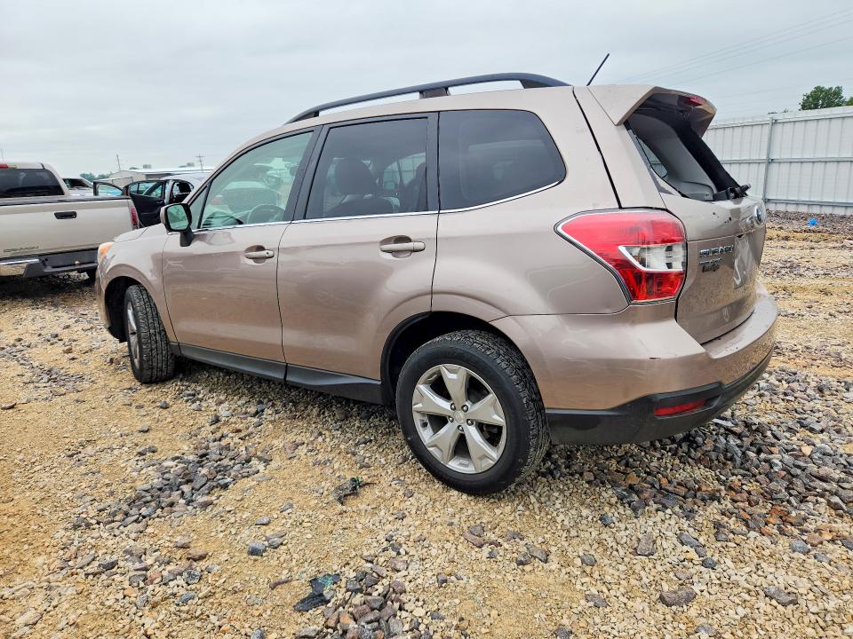 2014 Subaru Forester VIN JF2SJAHC2EH471006 COPART salvage auction — HAIL, Mo - Salvage Certificate Of Title, sold $300 on 2026-07-20 (photo 2)