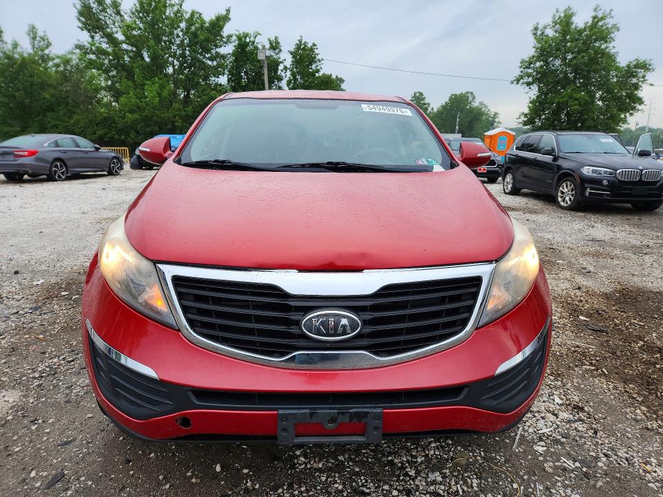 2012 Kia Sportage VIN KNDPB3A25C7229778 COPART salvage auction — REAR END, Md - Cert Of Salvage < 75% Damage, sold $1,150 on 2026-07-02 (photo 5)