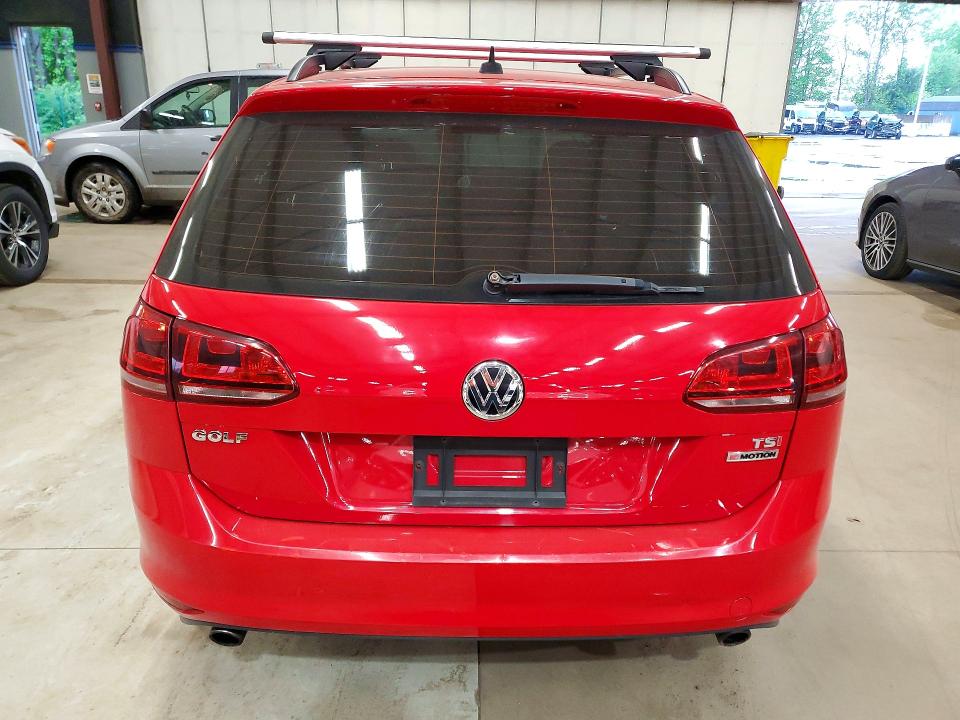 2017 Volkswagen Golf sportwagen VIN 3VW017AU6HM518014 COPART salvage auction — MINOR DENT/SCRATCHES, Ct - Certificate Of Title, sold $3,900 on 2026-07-09 (photo 6)