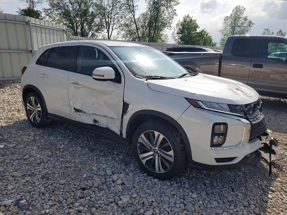 2021 Mitsubishi Outlander VIN JA4ARUAUXMU029050 COPART salvage auction — FRONT END, Mi - Certificate Of Title, sold $4,200 on 2026-07-23 (photo 4)