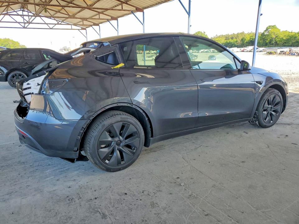 2025 Tesla Model y VIN 7SAYGDEE1SA360036 COPART salvage auction — REAR END, GA - CERT OF TITLE-SALVAGE, sold $14,400 on 2026-07-09 (photo 3)