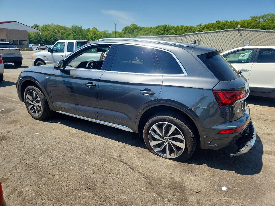 2024 Audi Q5 VIN WA1GAAFY3R2153093 COPART salvage auction — REAR END, Ri - Salvage Certificate Of Title, sold $17,300 on 2026-07-30 (photo 2)