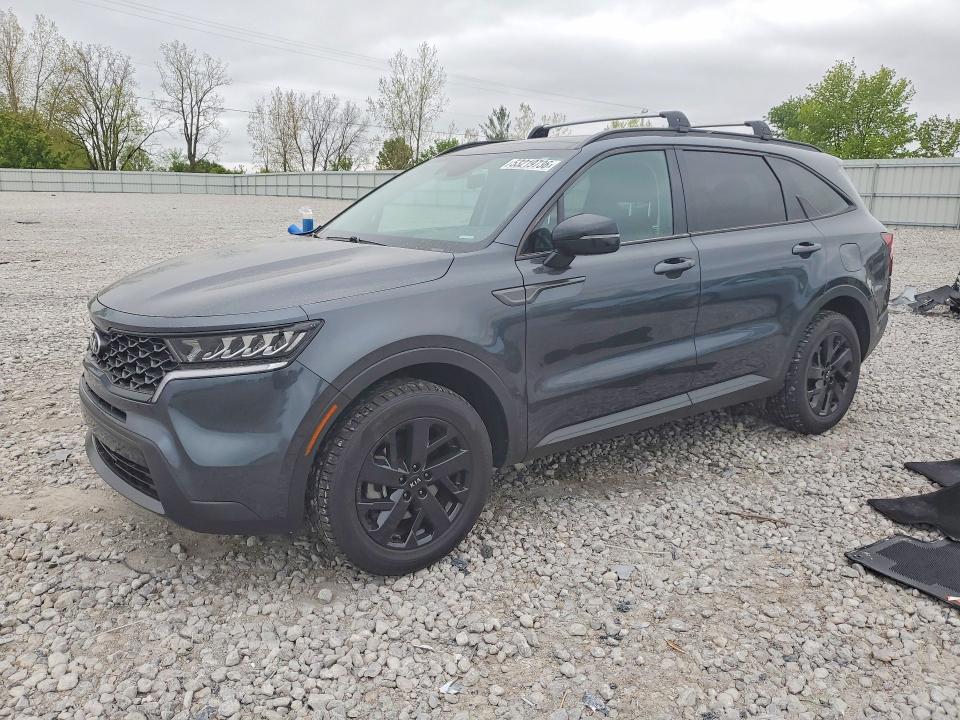 2021 Kia Sorento VIN 5XYRLDLC2MG005955 COPART salvage auction — FRONT END, Mi - Cert Of Title-Salvage Vehicle, sold $5,700 on 2026-07-02 (photo 1)
