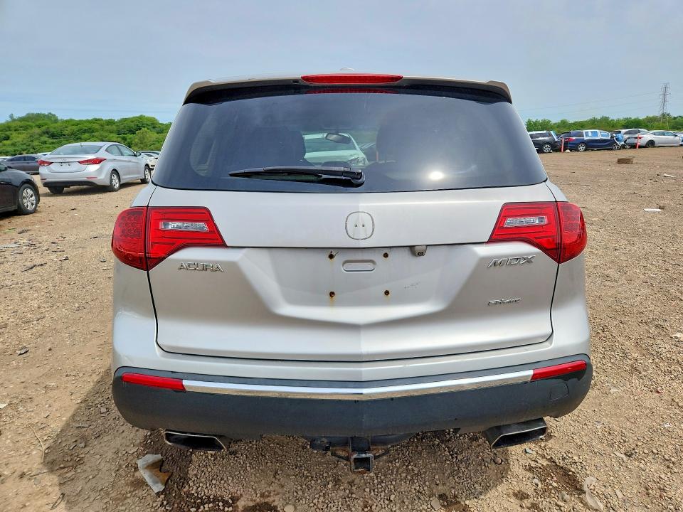 2012 Acura Mdx VIN 2HNYD2H35CH500585 COPART salvage auction — SIDE, Il - Salvage Certificate, sold $1,750 on 2026-07-10 (photo 6)