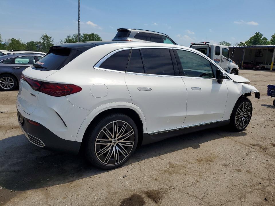 2025 Mercedes-benz Eqe VIN 4JGGM1CB0SA066899 COPART salvage auction — FRONT END, Ny - Mv-907A Salvage Certificate, sold $23,700 on 2026-07-07 (photo 3)
