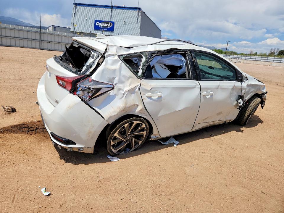 2018 Toyota Corolla VIN JTNKARJE3JJ557254 COPART salvage auction — ROLLOVER, Co - Salvage Title, sold $1,100 on 2026-07-29 (photo 3)
