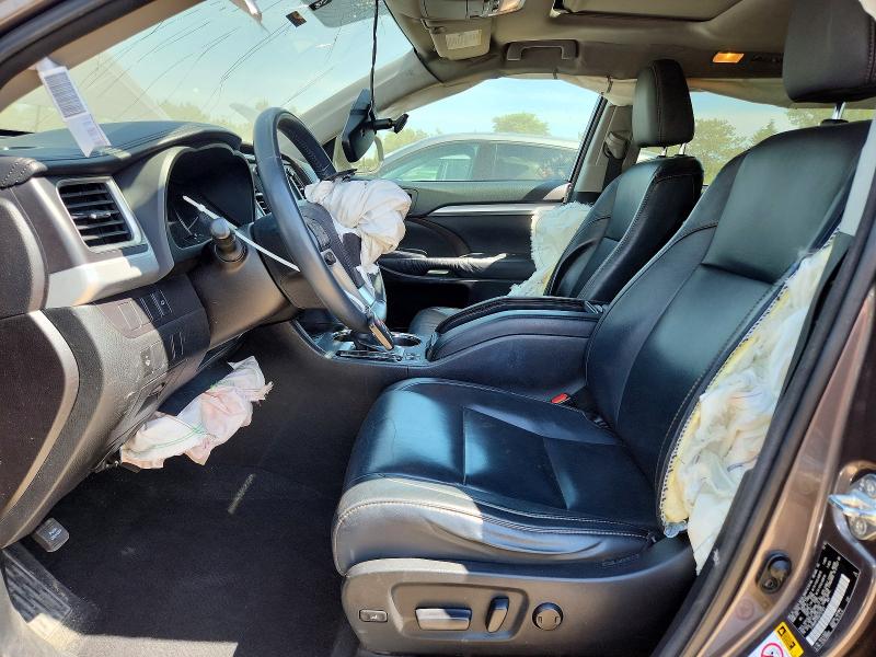 2016 Toyota VIN 5TDKKRFH5GS127001 COPART salvage auction — FRONT END, Il - Salvage Certificate, sold $4,900 on 2026-07-09 (photo 7)