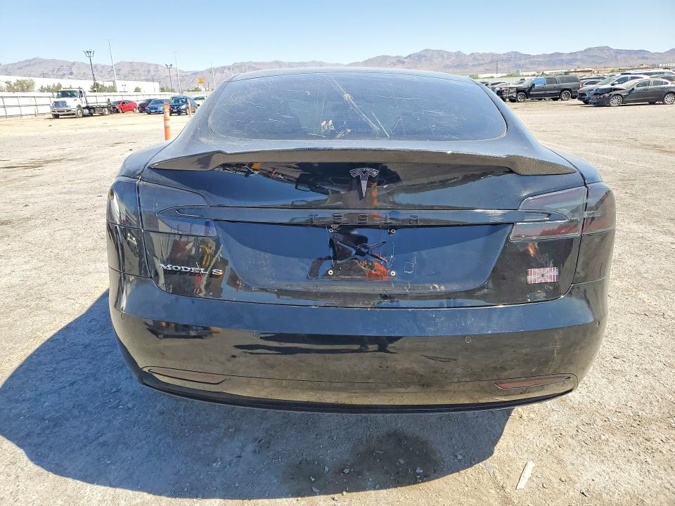 2018 Tesla VIN 5YJSA1E27JF280959 COPART salvage auction — FRONT END, Nv - Salvage Title, sold $3,200 on 2026-07-30 (photo 6)