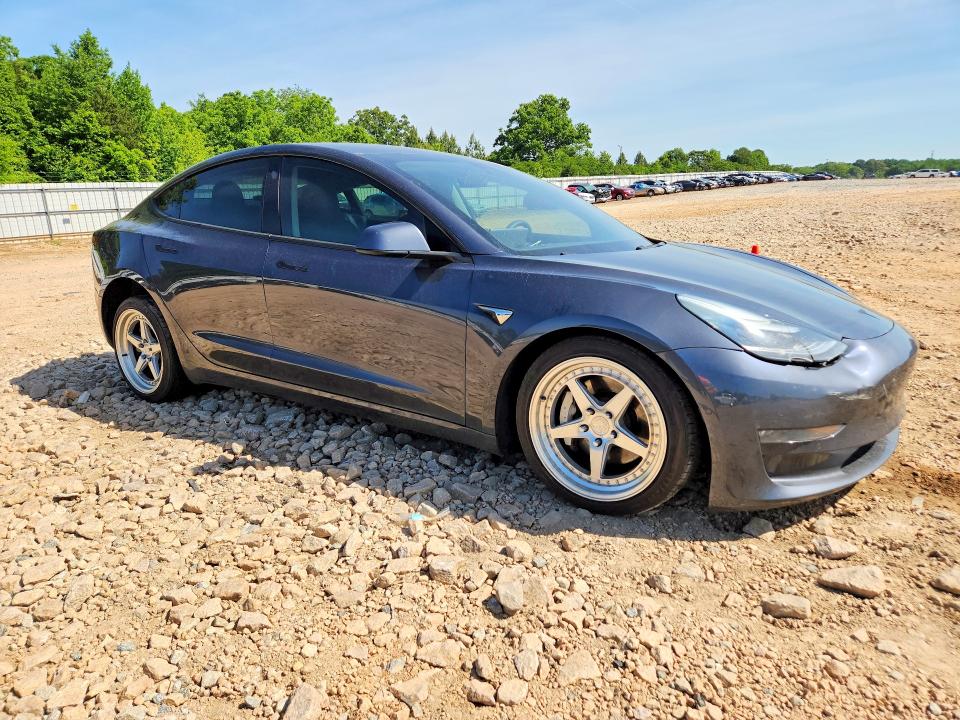 2020 Tesla Model 3 VIN 5YJ3E1EC8LF586203 COPART salvage auction — FRONT END, Nc - Salvage Certificate Of Title, sold $4,100 on 2026-07-20 (photo 4)