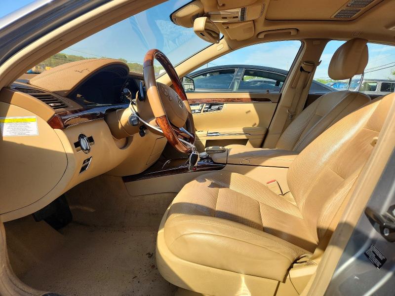 2010 Mercedes-benz S-klasse VIN WDDNG8GB1AA320985 COPART salvage auction — FRONT END, Nj - Cert Of Title-Salvage, sold $1,350 on 2026-07-15 (photo 7)